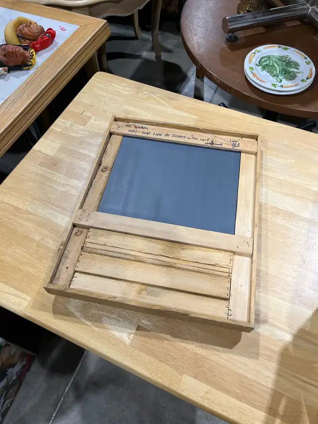 Handmade Wood Window Frame