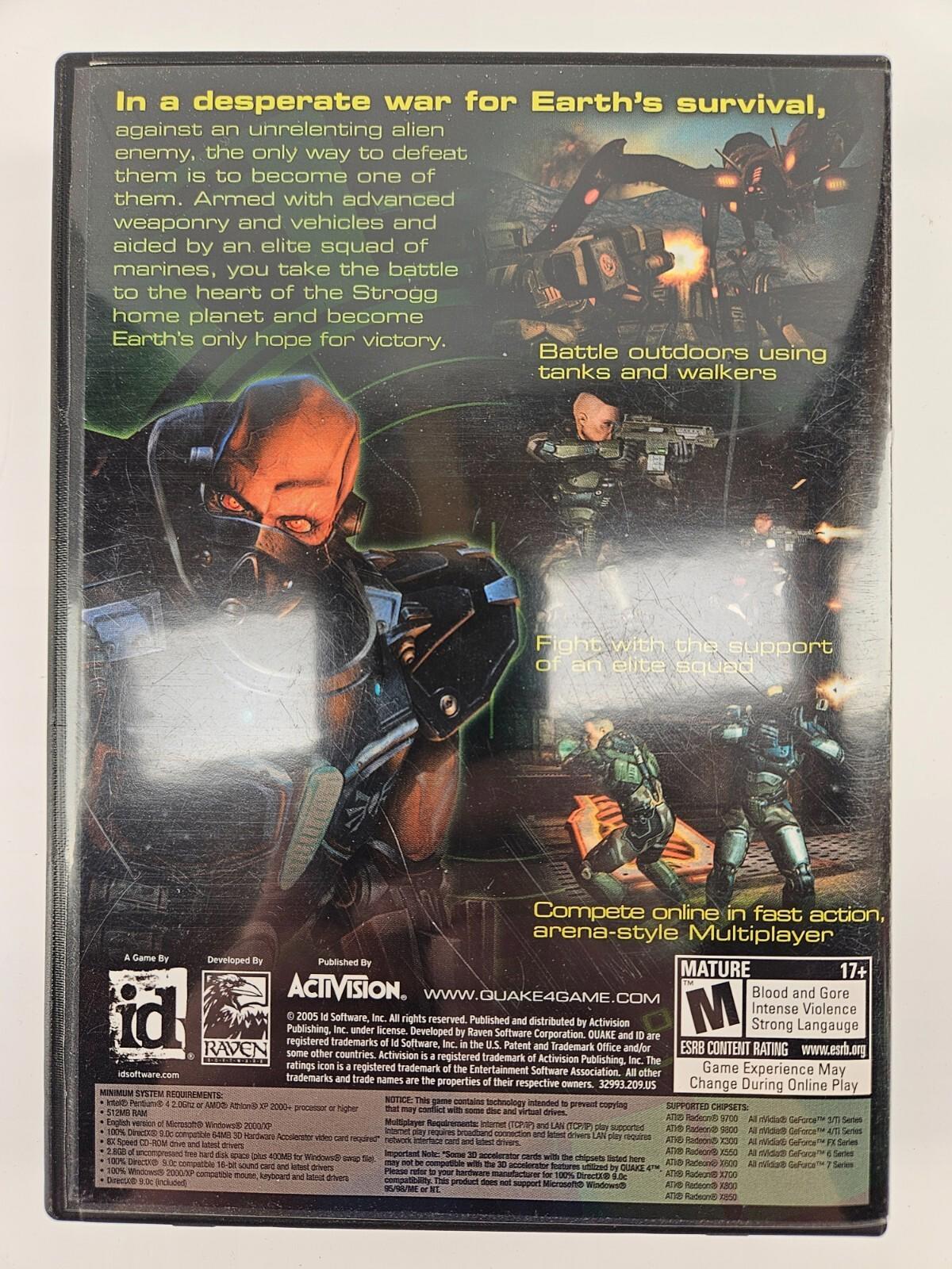 Quake 4 (PC, 2005) *No Manual*