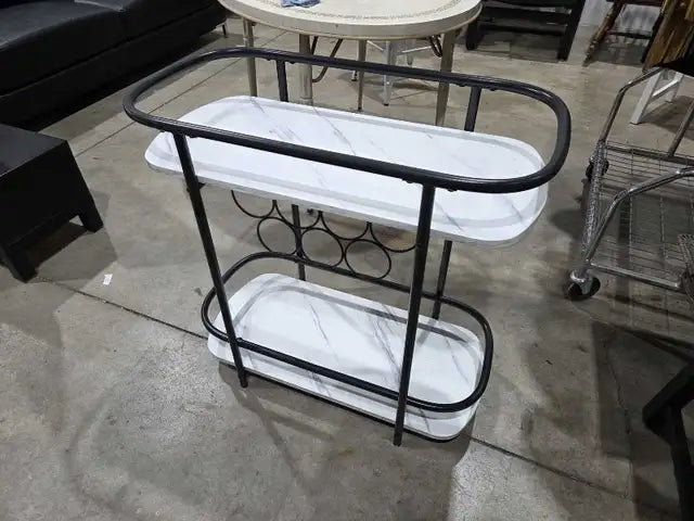 Wine Rack Display/Serving Console