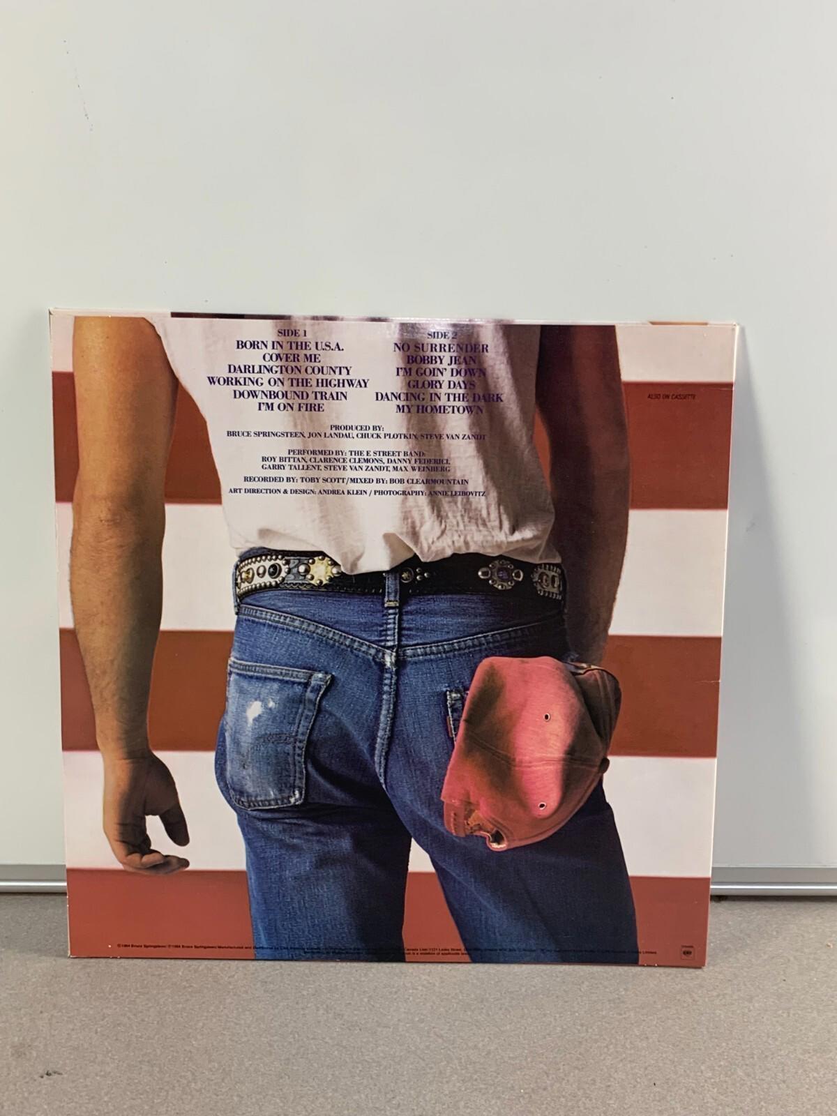 Bruce Springsteen – Born In The U.S.A. - LP Vinyl Record 1984 QC 38653
