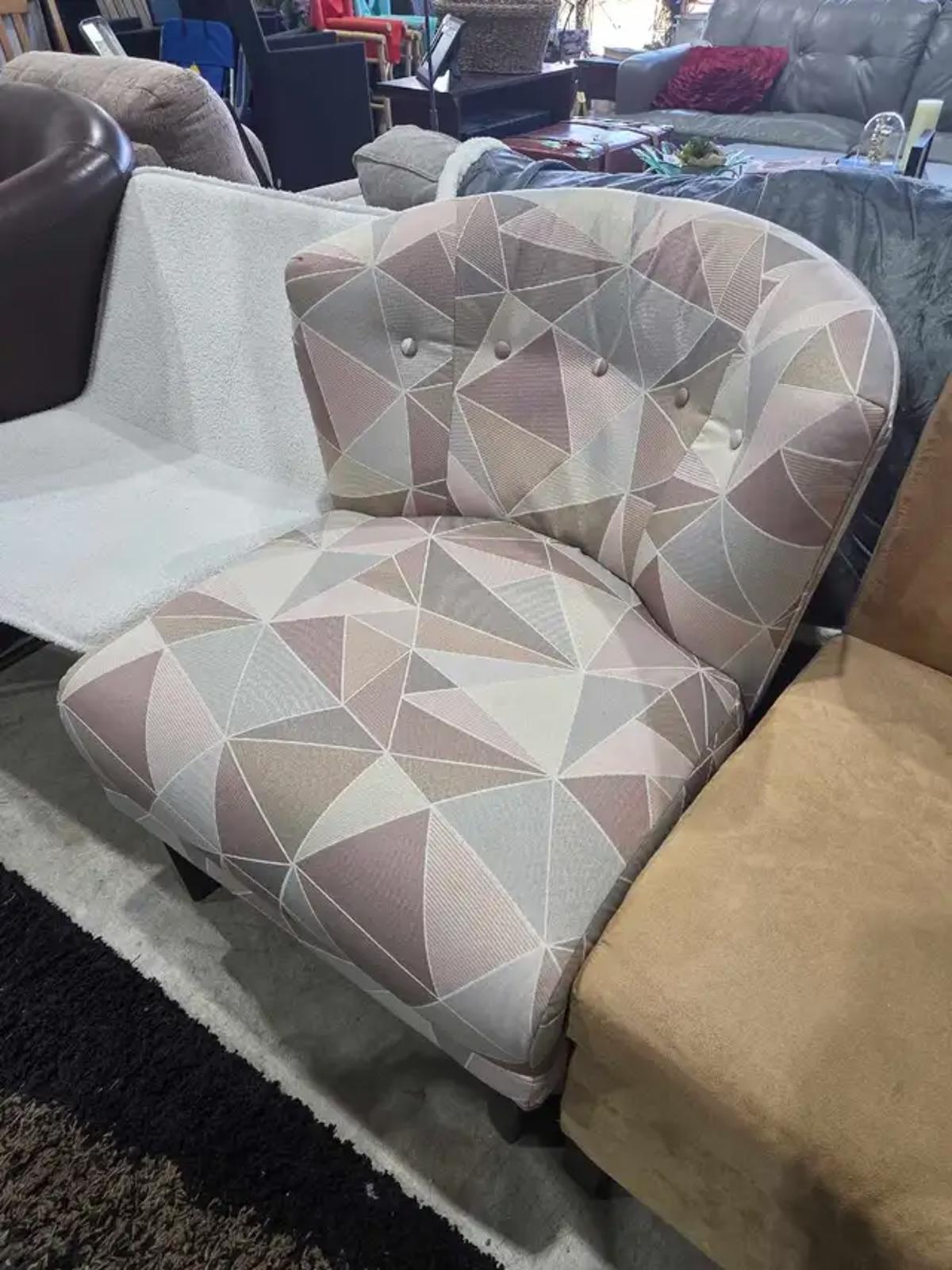L.A. Z. Boy Armless Accent Chair
