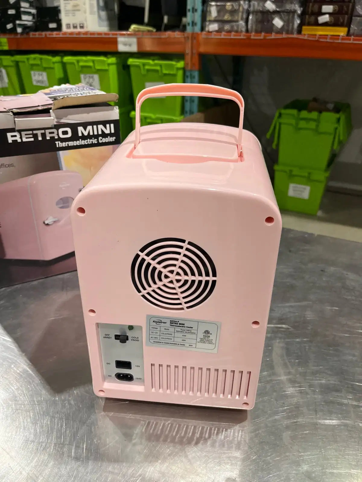 Koolatron Retro Mini Fridge