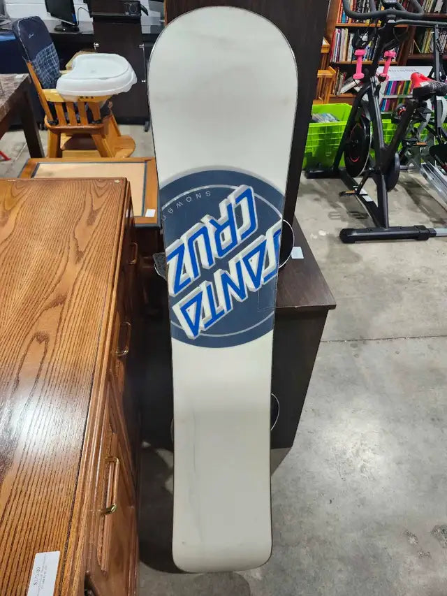 Santa Cruz Snowboard + Bindings - 143cm