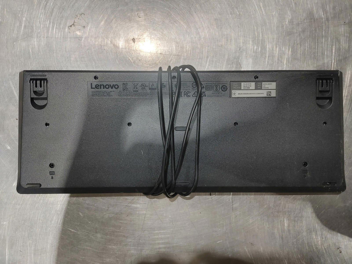 LENOVO SK-8827 Wired USB Keyboard Black - Fair
