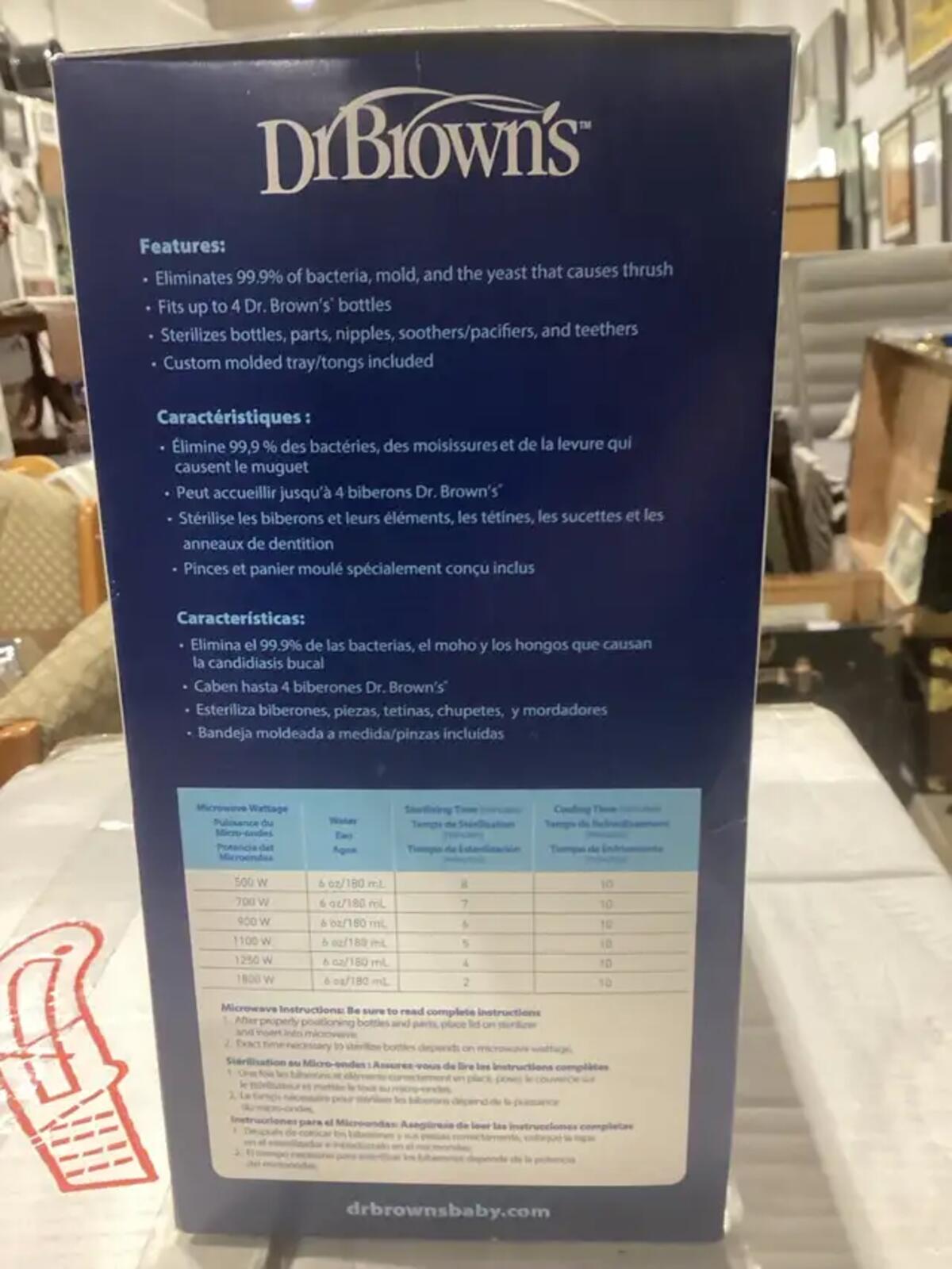 Dr. Brown's Microwave Steam Sterilizer - 7 Available