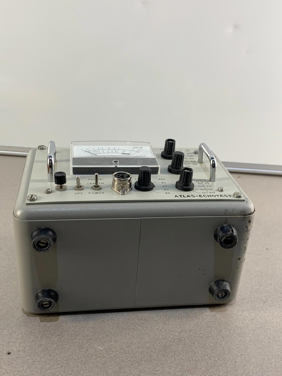 Vintage ATLAS-ECHOTEST Depth Sounder / Frequency Meter