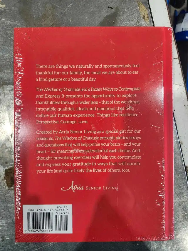 New & Sealed! The Wisdom of Gratitude Book - 21 Available