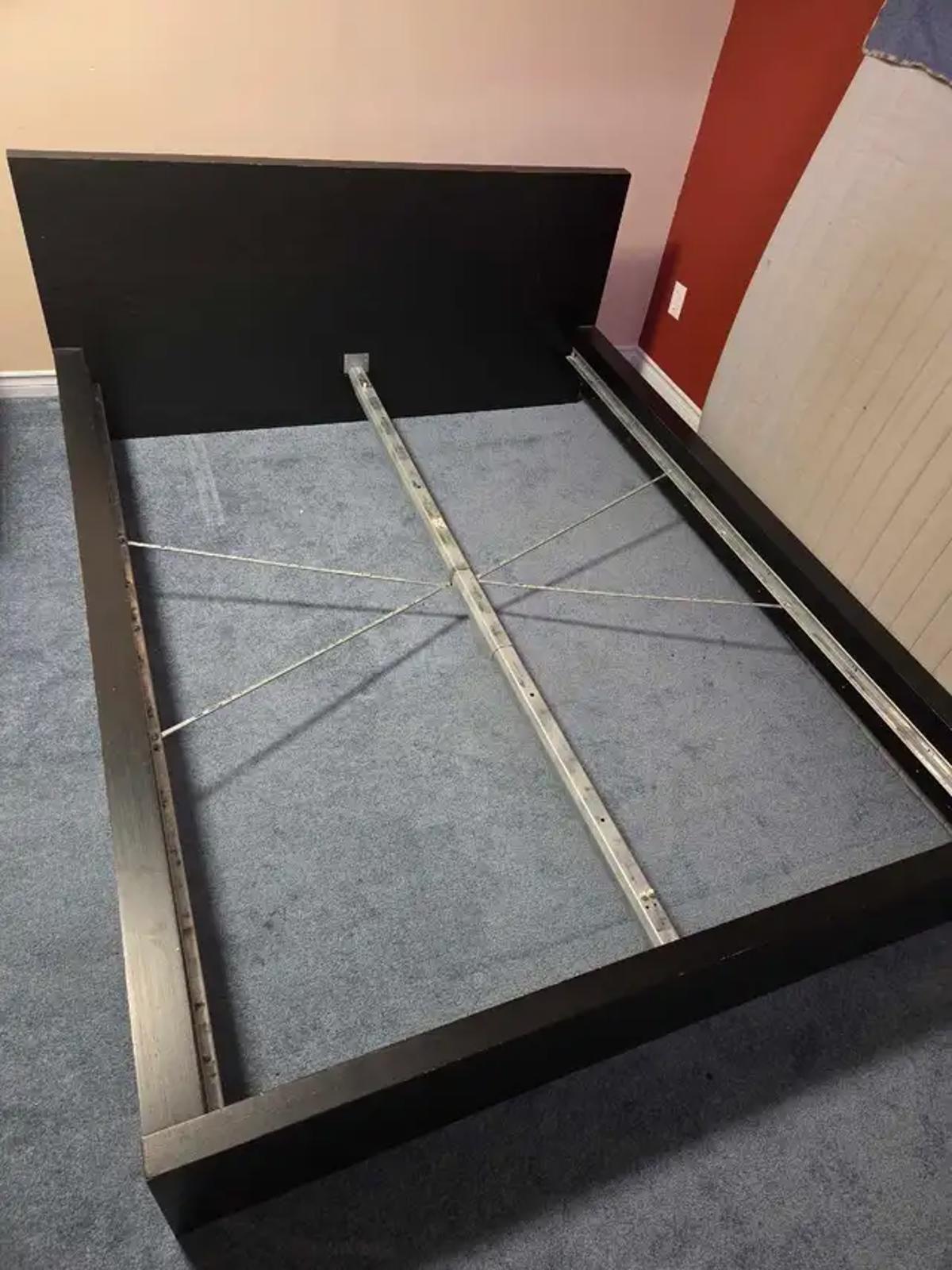 Ikea Queen Bed Frame - With Slats