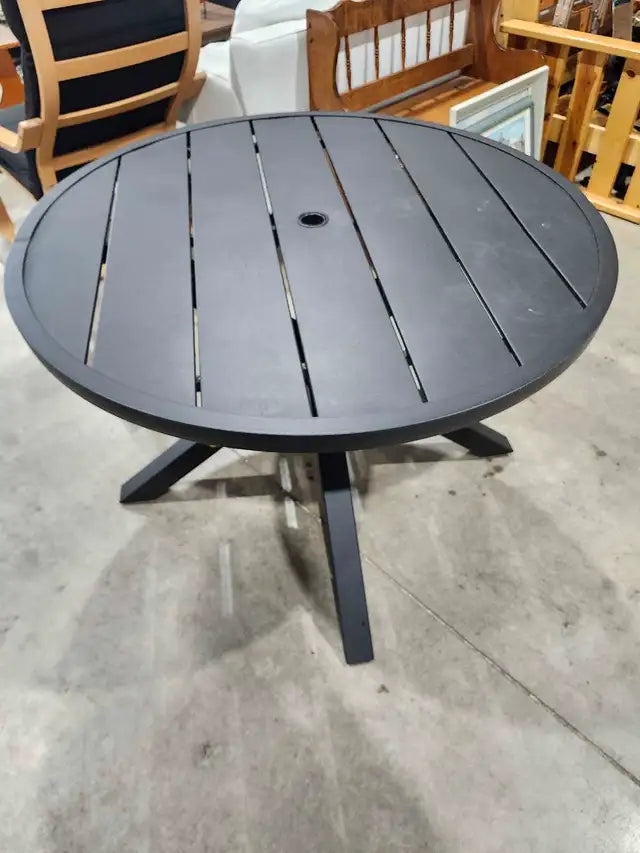 Round Metal Patio Table - 42"