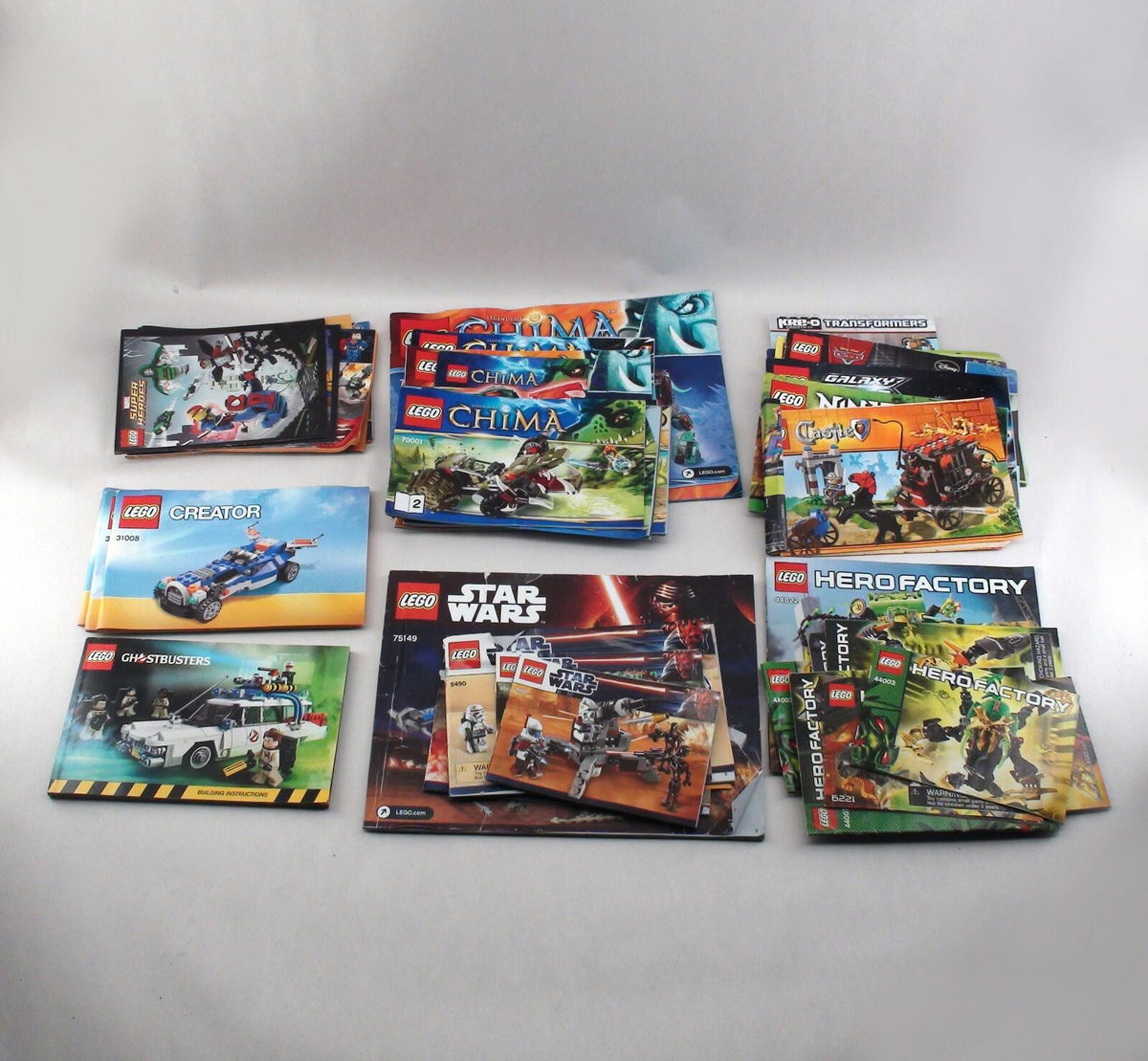 LEGO Manuals Assorted Lot