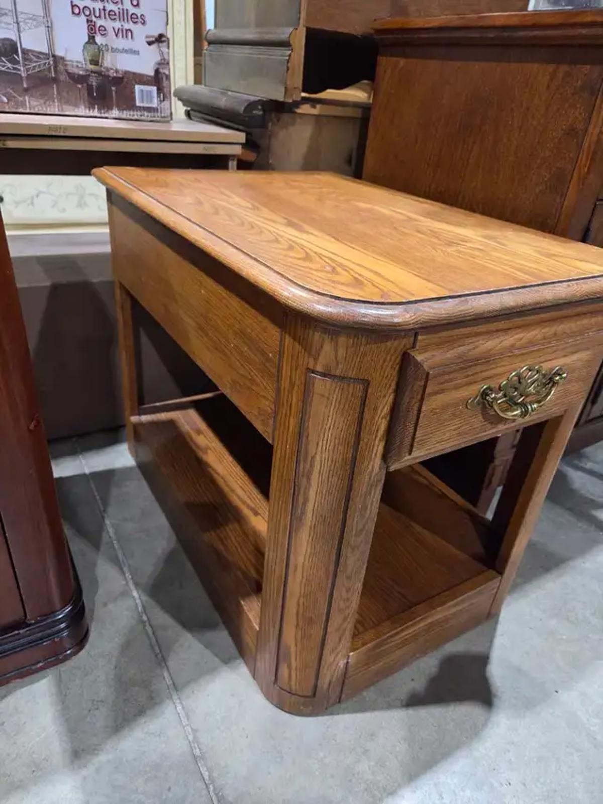 Shermag Wooden End Table