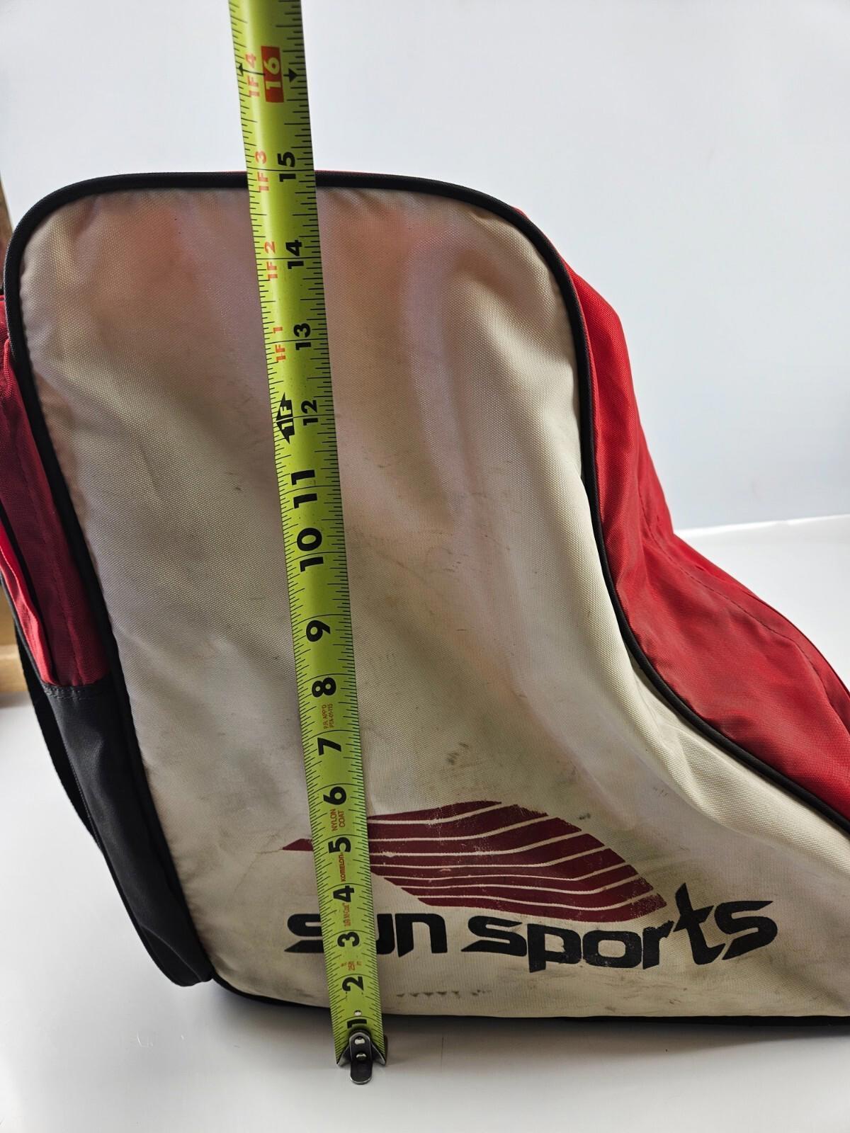 Sun Sports Adult Ski Boot Bag Red/White