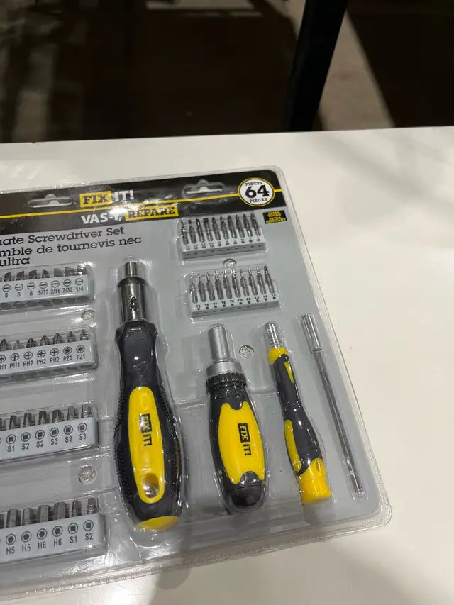 New Fix-It Screwdriver Set