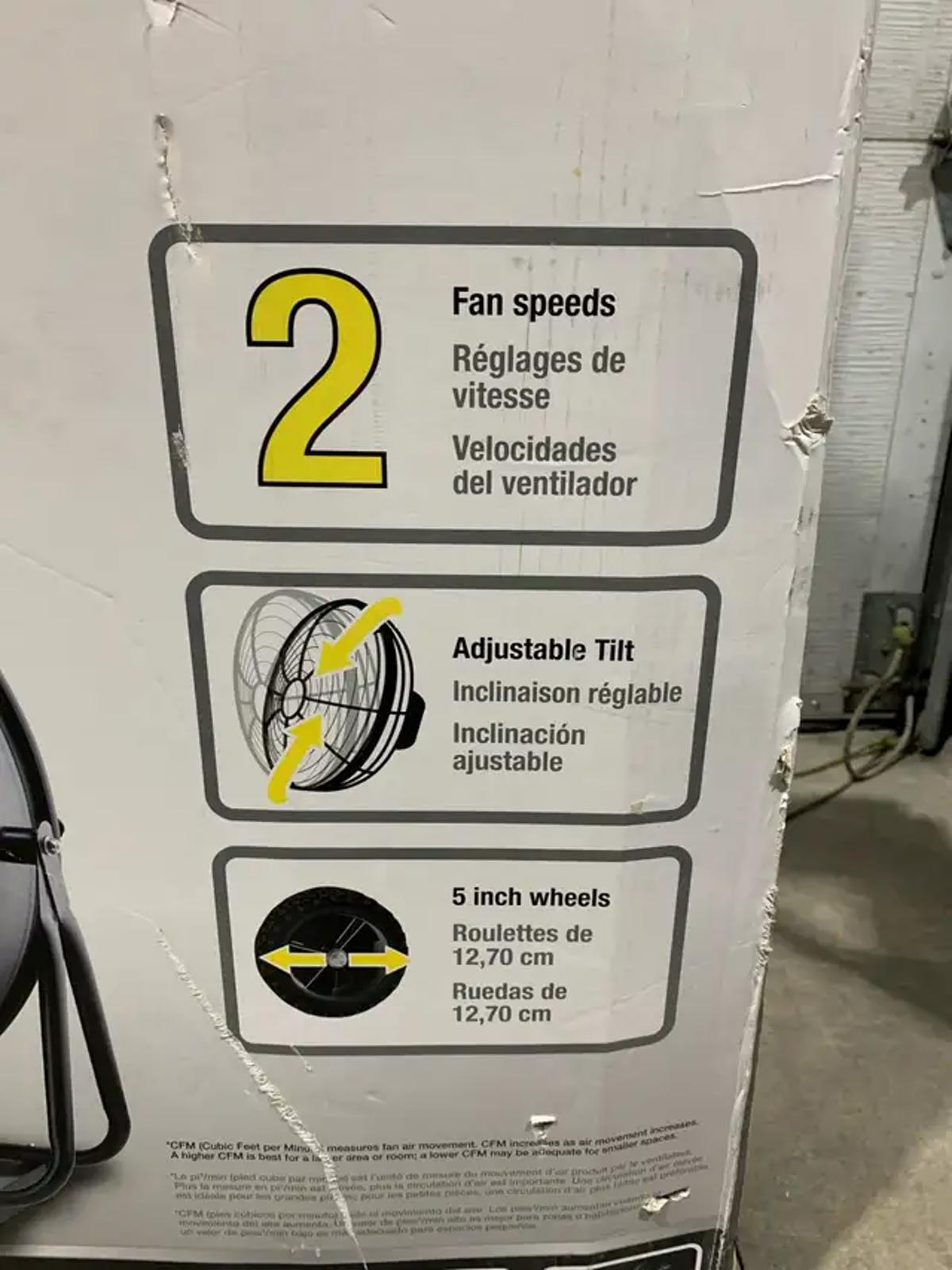 Utilitech Floor Pro Fan