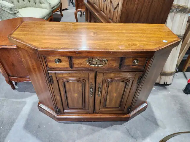 Vintage Peppler Sklar Wooden Sideboard