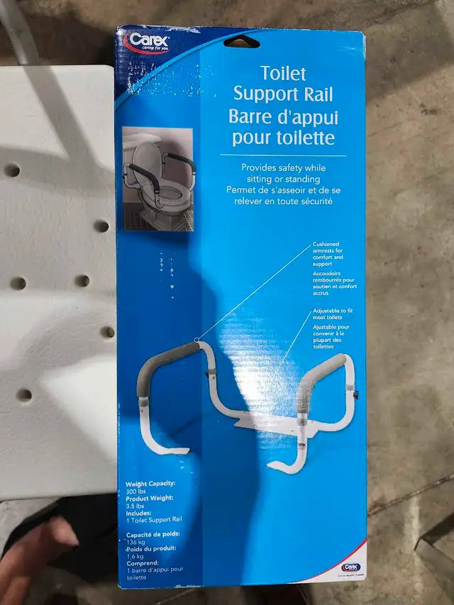Carex Toilet Support Rail