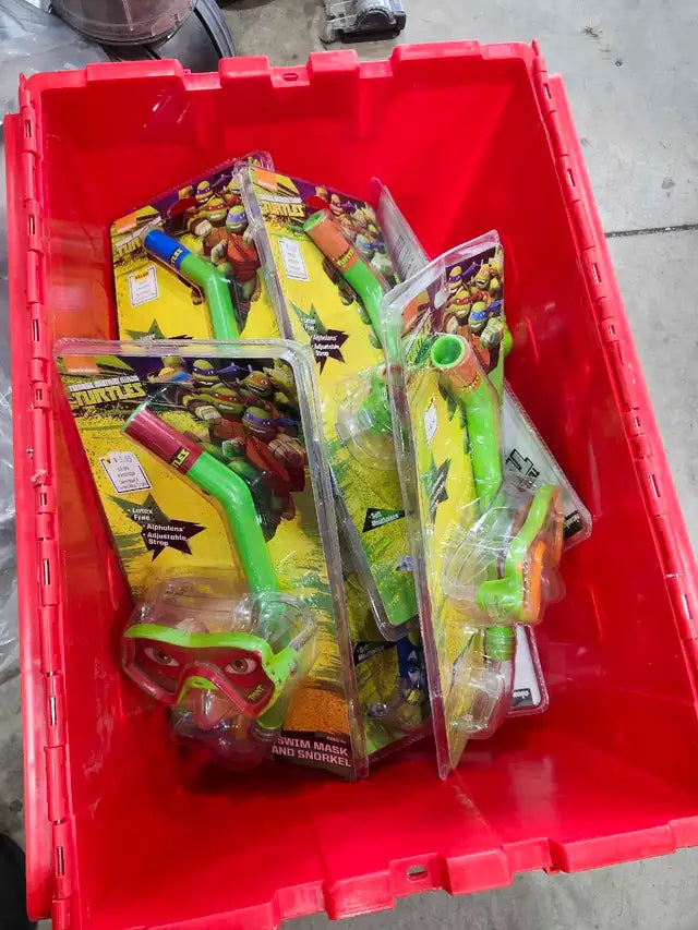 New! TMNT Kids Snorkels - 12 Available