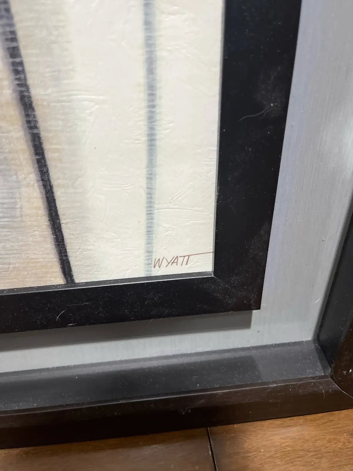 Wyatt Framed Floral Art
