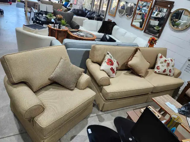 Almost New! Sofa and ArmChair Set