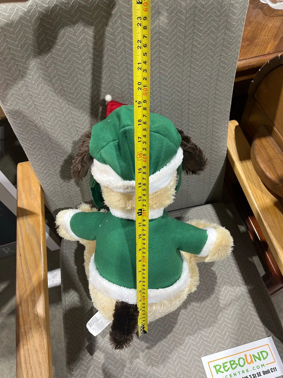 Christmas Dog Plushie