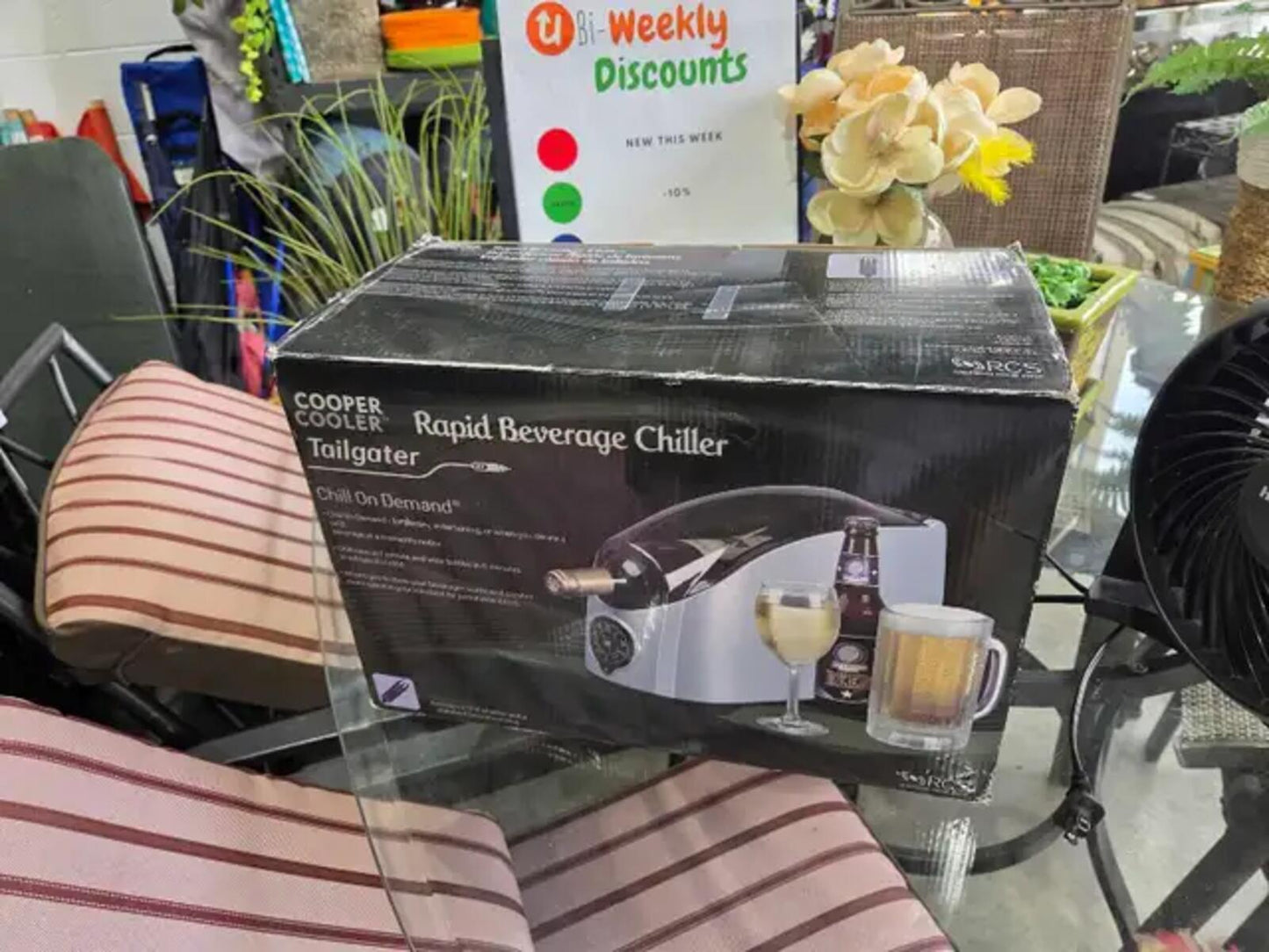 Cooper Cooler Tailgater - Rapid Beverage Chiller