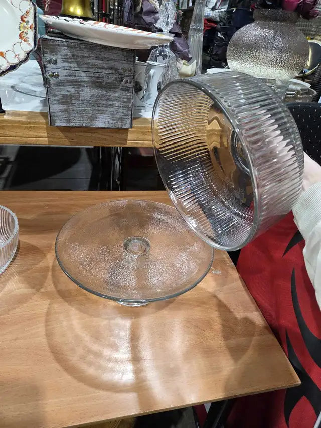 Glass Dome Cake Stand