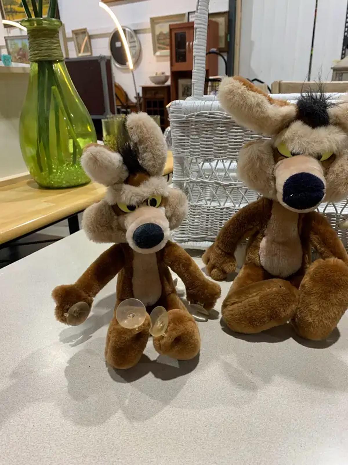 Wile E. Coyote Plush Toys - individually priced