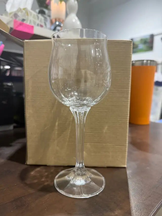 Tulip Crystal Wine Glasses