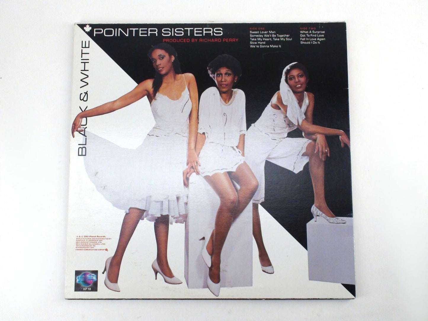 Vinyl LP Record / Album | Pointer Sisters | Black / White | Great Condition |
