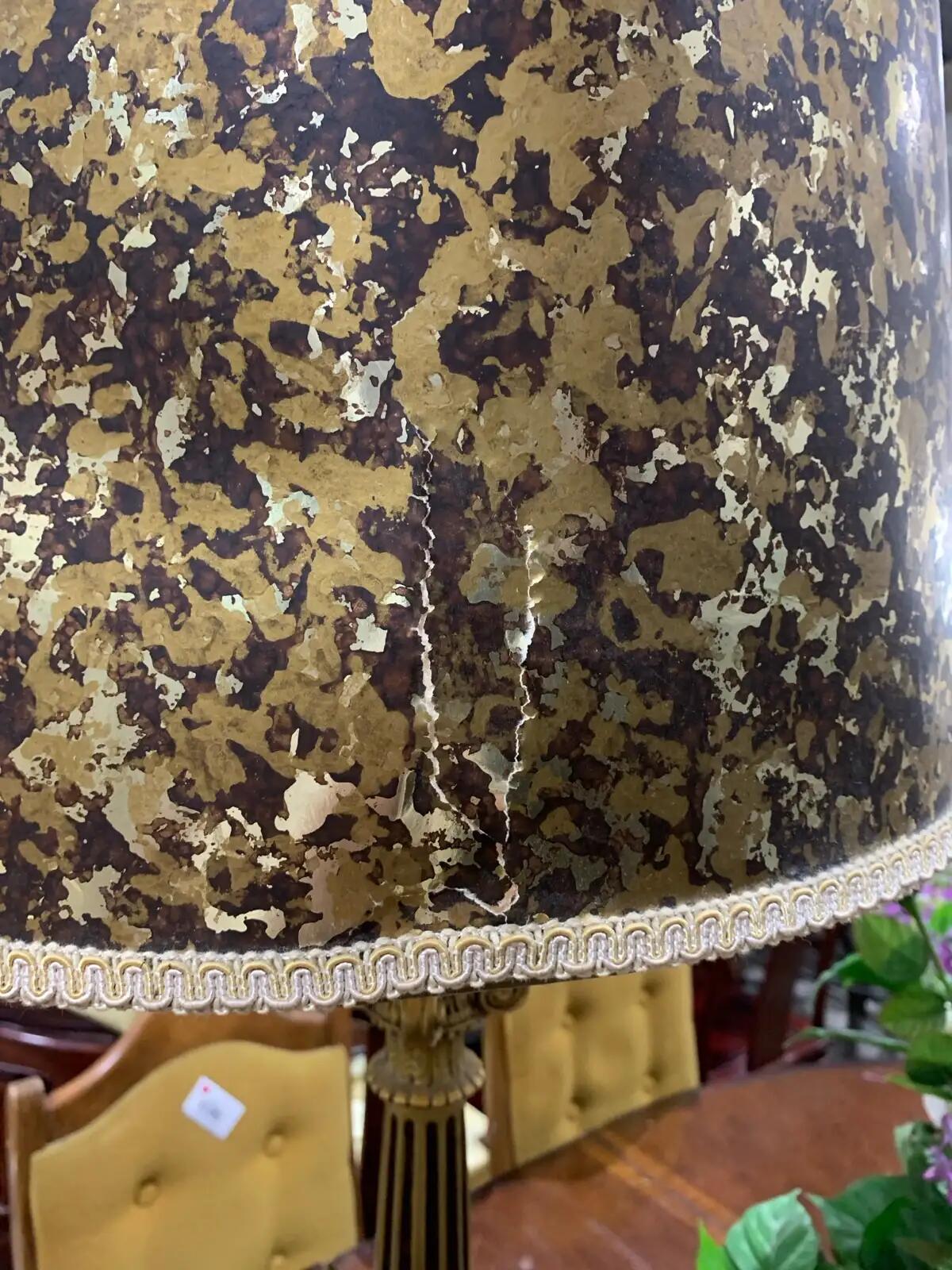 Vintage Gold Lamp