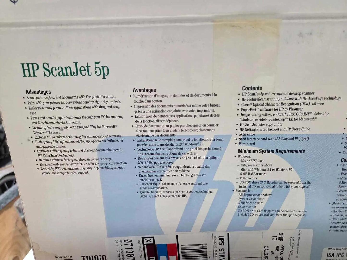 HP ScanJet 5p - New in box