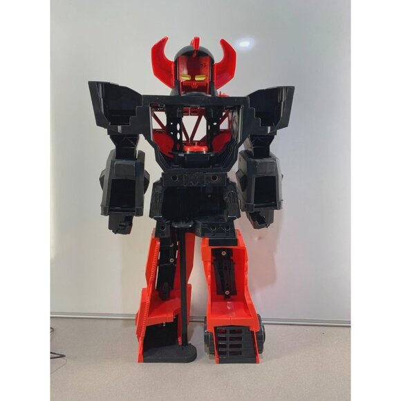 Imaginext Power Rangers Megazord | Rare Black & Red Giant 28" Robot