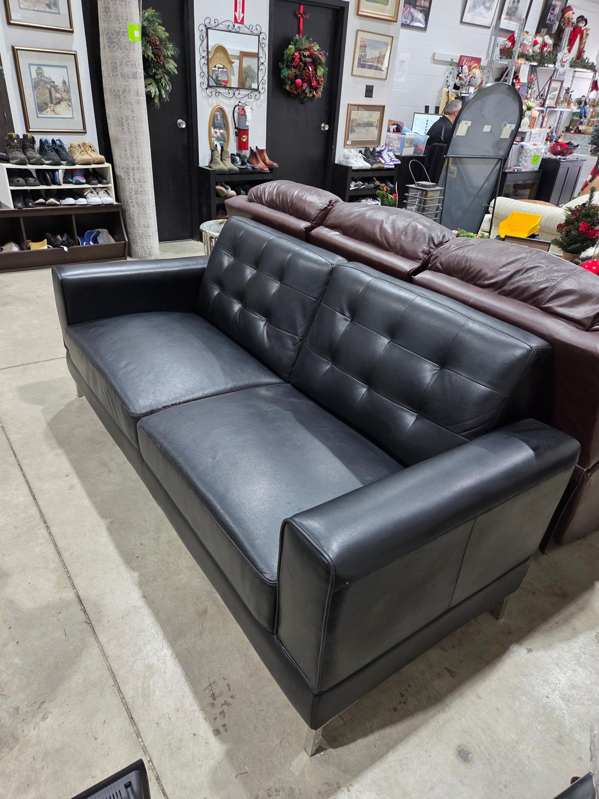 Affordable used furniture at Rebound Centre thrift store in Calgary