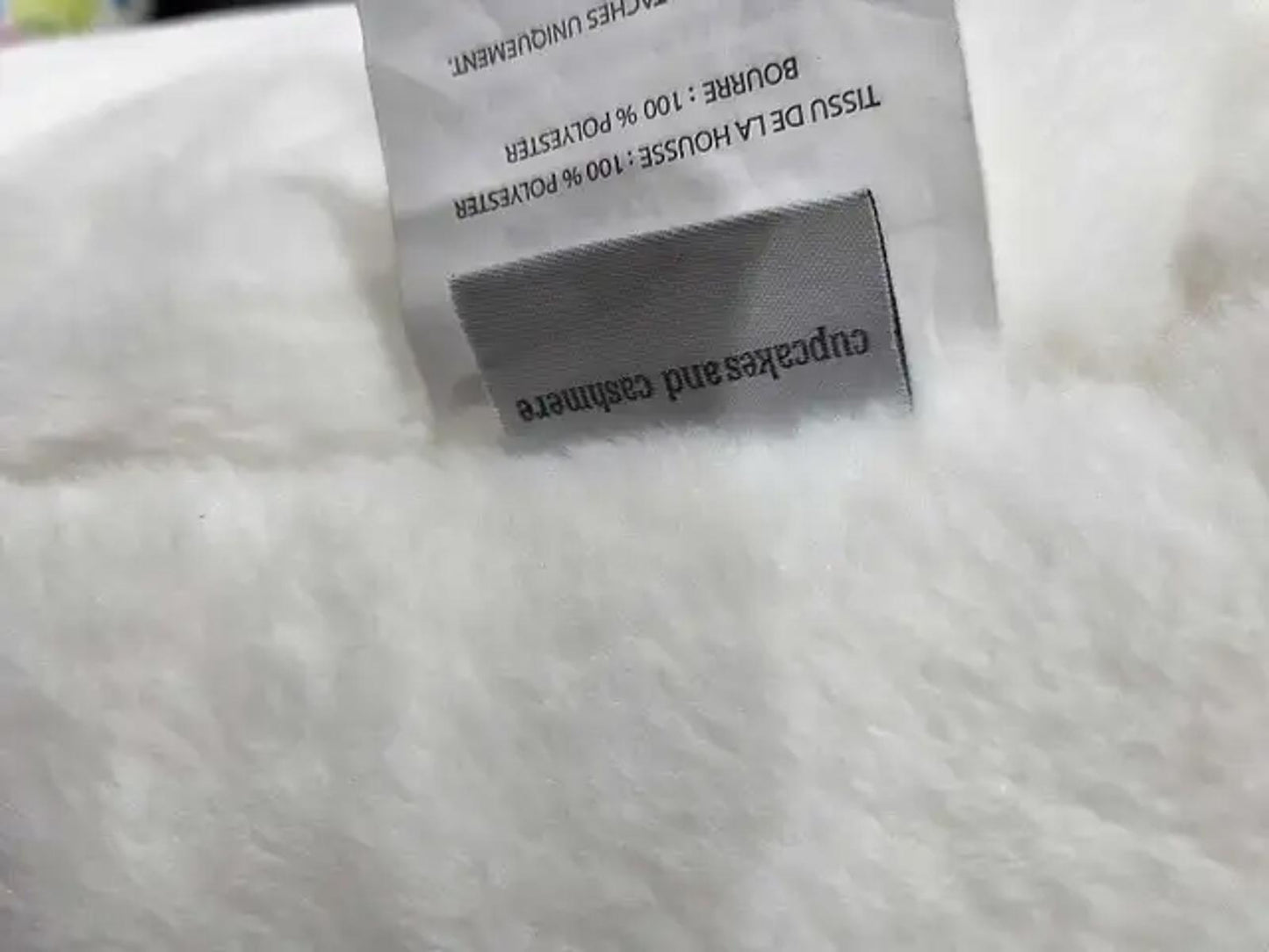 Cupcakes and Cashmere Bedrest Reading Pillow