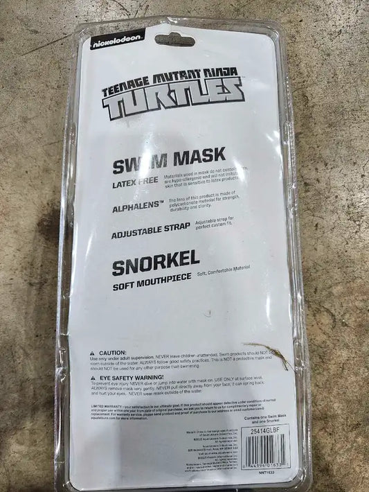 New! TMNT Kids Snorkels - 12 Available