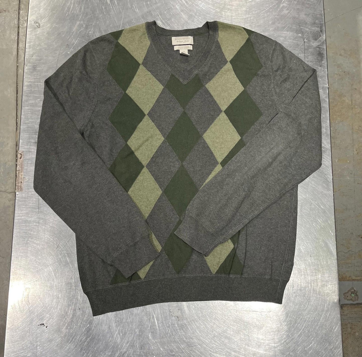 Banana Republic Men’s Cotton-Cashmere Sweater (Size L, Great Condition)