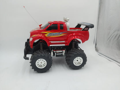 Vintage Good Condition RadioShack RamRod RC Red Pickup Truck Untested