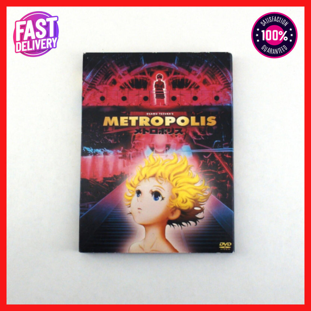 Metropolis (DVD, 2002, 2-Disc Set, DVD plus Pocket DVD)