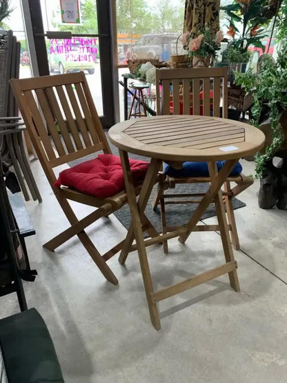 Teak 3 Piece Patio Set