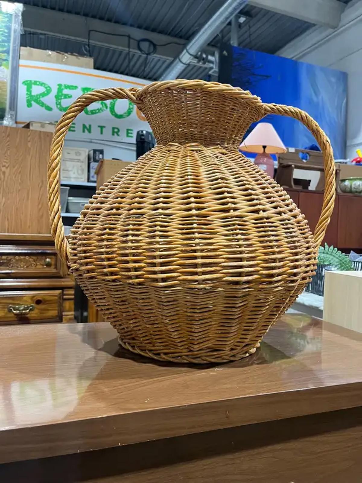 Wicker Vase