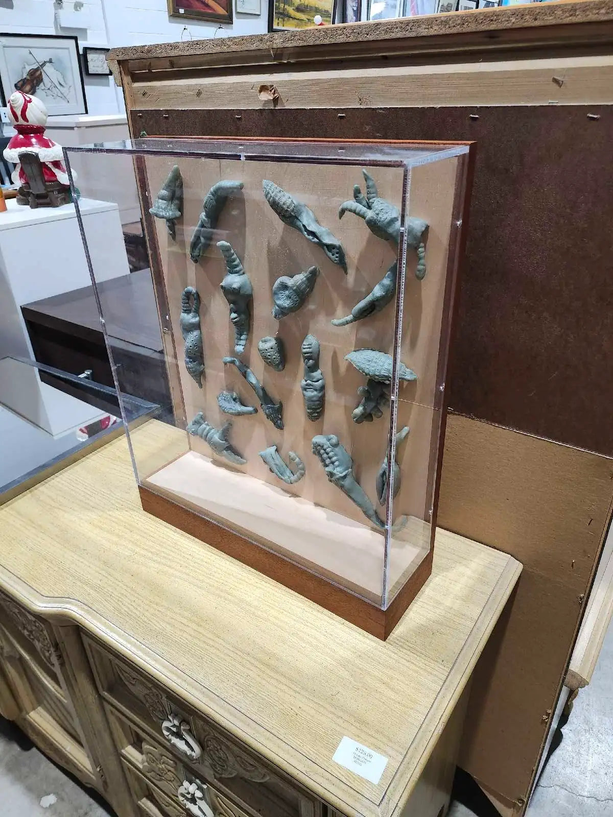 Wax Sculpture by Jane Grace - Unique!