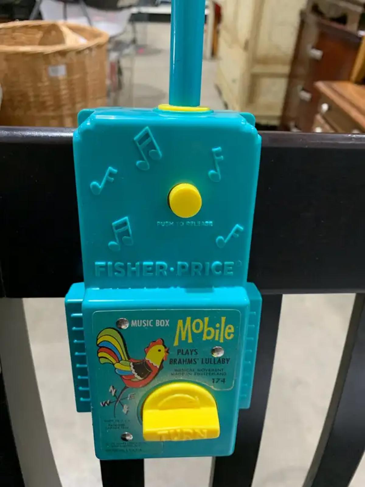Retro Farmer Themed Fisher-Price Mobile