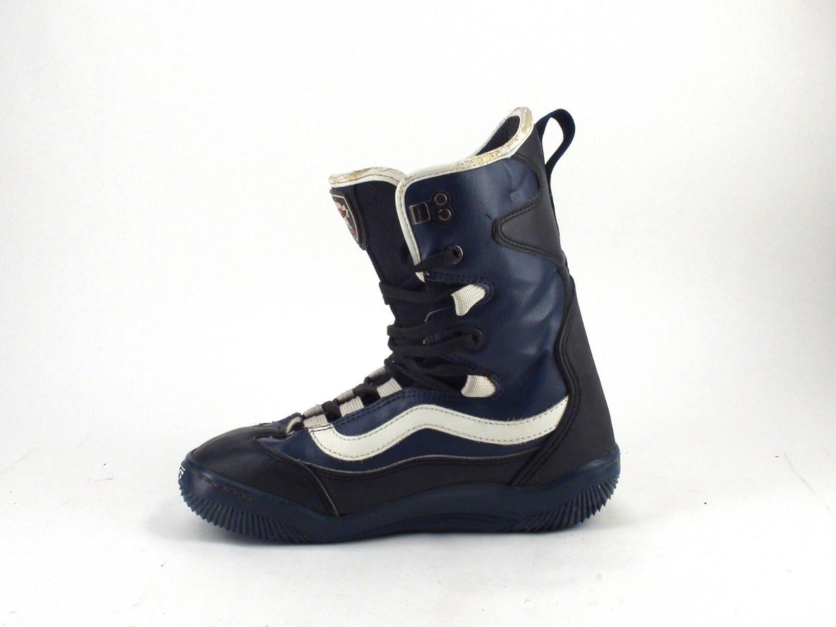 Vans Lemming II Vintage Snowboard Winter Boots, Blue, Men's Size 8 - Pre-Owned