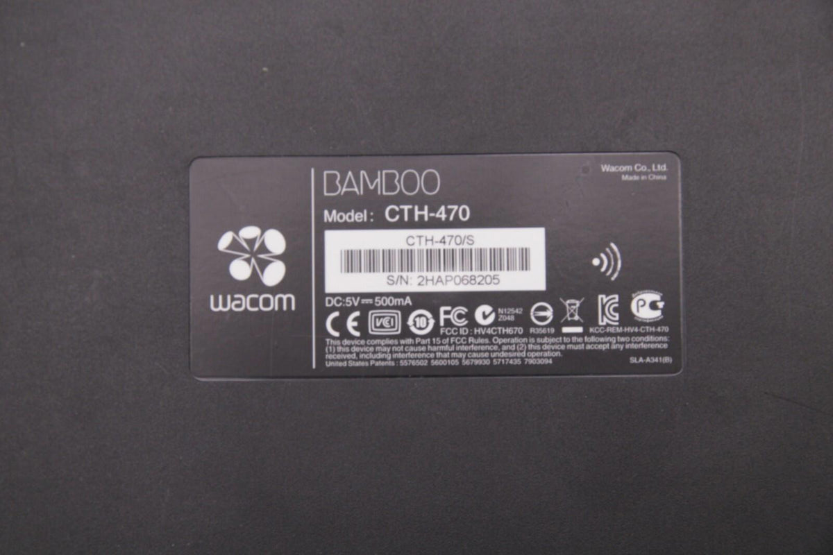 Wacom Bamboo CTH470