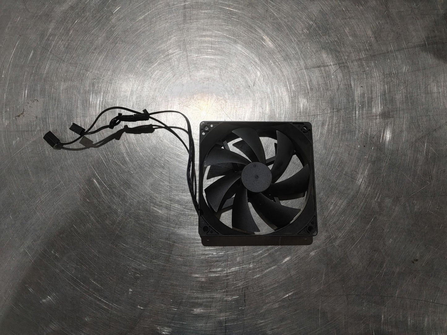 GOOD CONDITION Antec 120mm PC Case Fan with adjustable speed controller Black