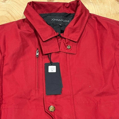 NWT Johnny Love Men’s Red Jacket (Size XL)