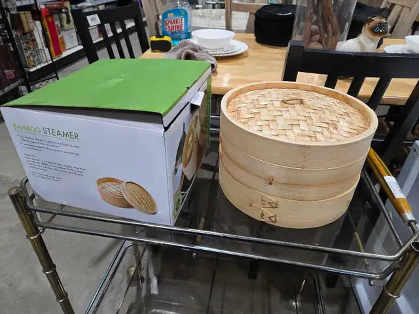 Fox Run 10" Bamboo Steamer - New