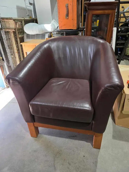 Leather Club Chair