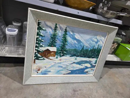 R. Goddard Original Winter Painting