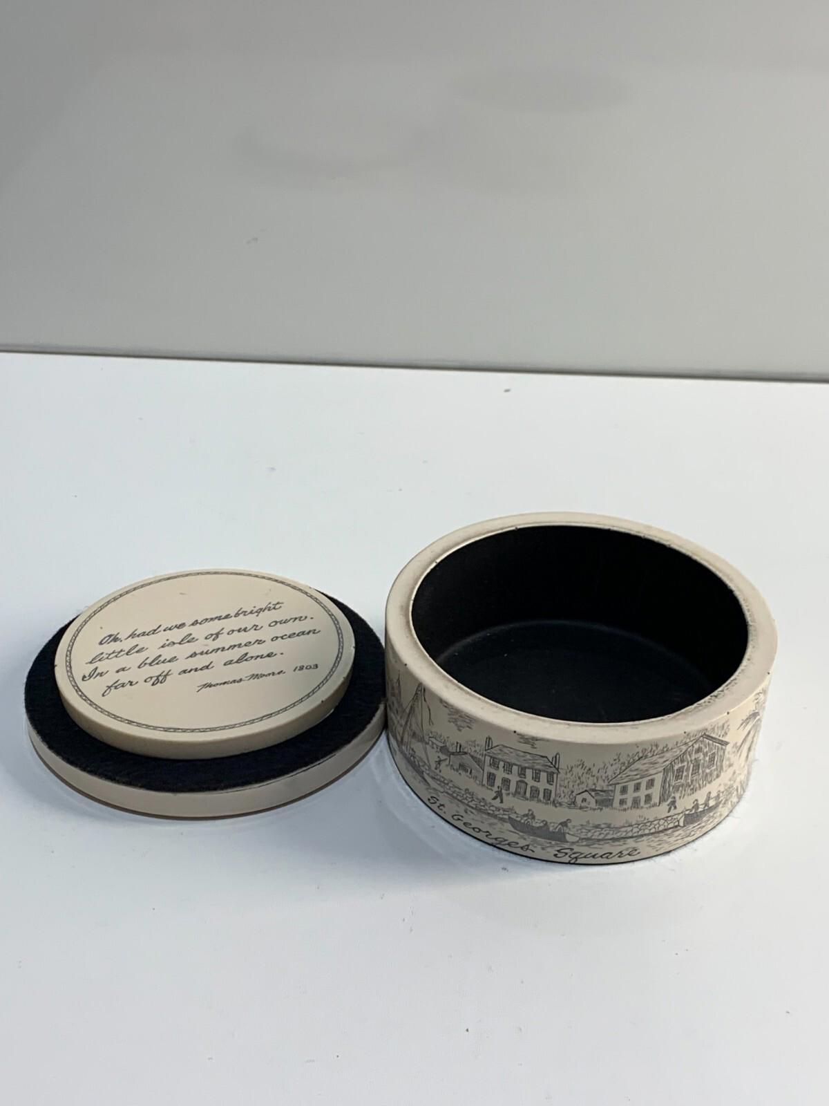 Oh! Had We Some Bright Little Isle Of Our Own! By Thomas Moore Lidded Box